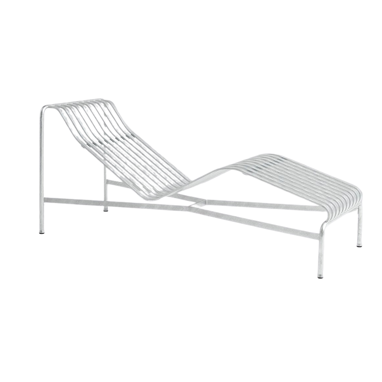 PALISSADE CHAISE LONGUE HOT GALVANISED